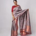 Assam Mulberry Silk (Pat) Sador Mekhela