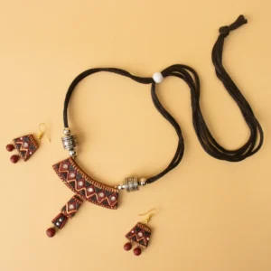 Terradugi Terracotta Necklace Set – Handmade Jewellery Online