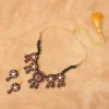 Terrami Terracotta Necklace Set – Handmade Jewellery Online - Black