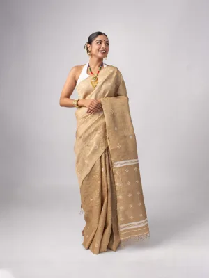 Premium Assam Muga Silk Saree
