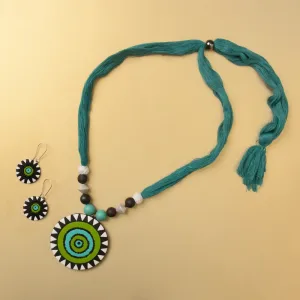 Exterra Terracotta Jewellery Set – Handmade Bengal Necklace Online