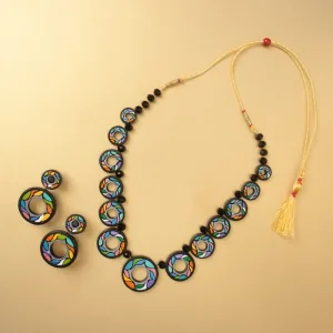 Ringlets Terracotta Jewellery Set – Elegant Terracotta Jewellery Online