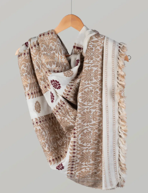 Natural Eri Color Stole