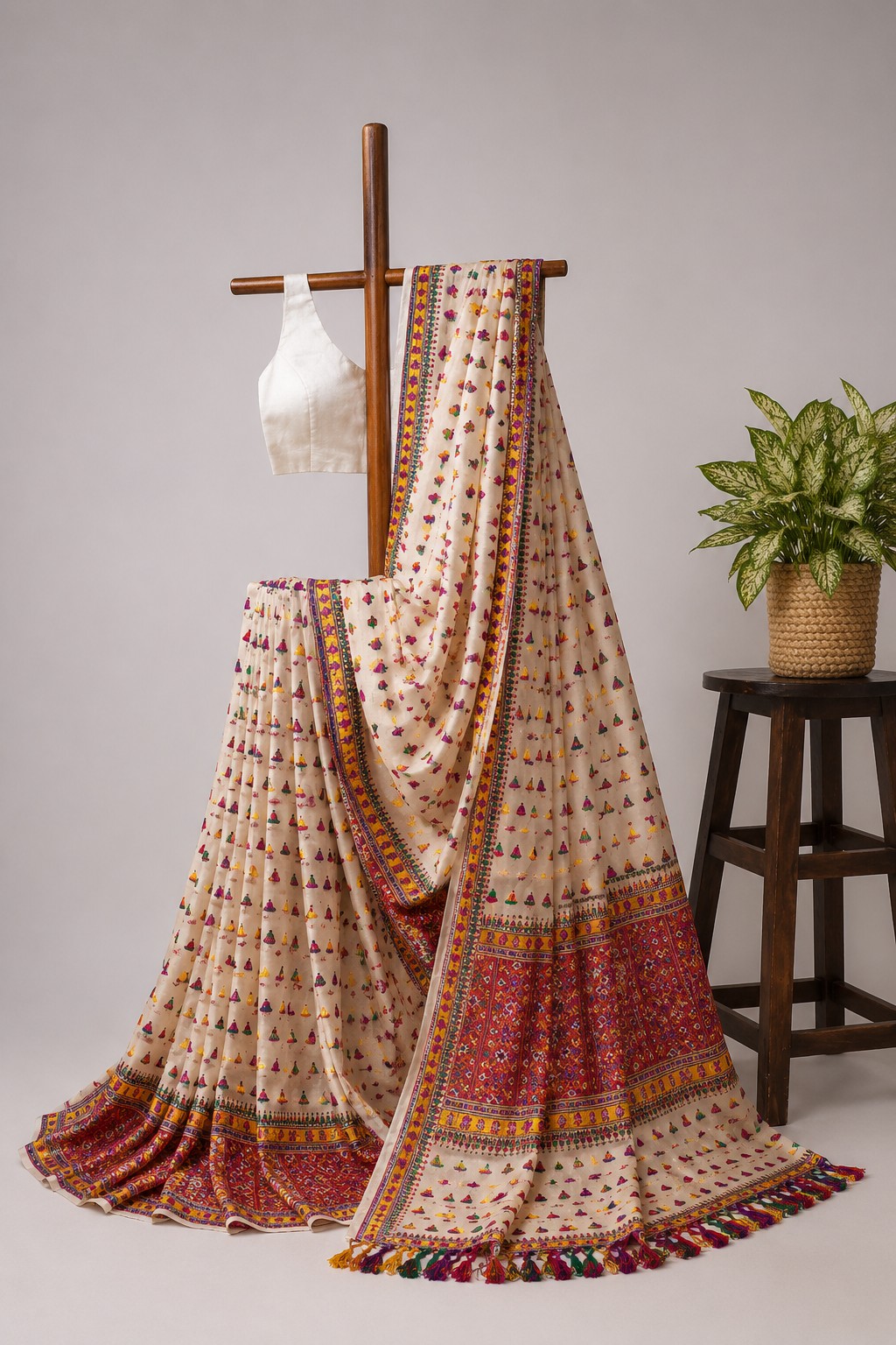 Tussar Silk Pick