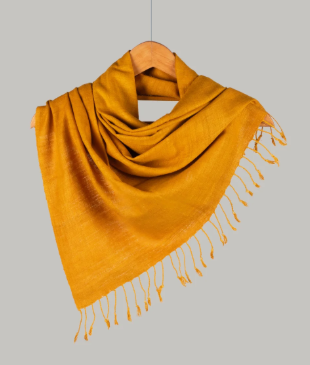 Natural Dye Plain Stole