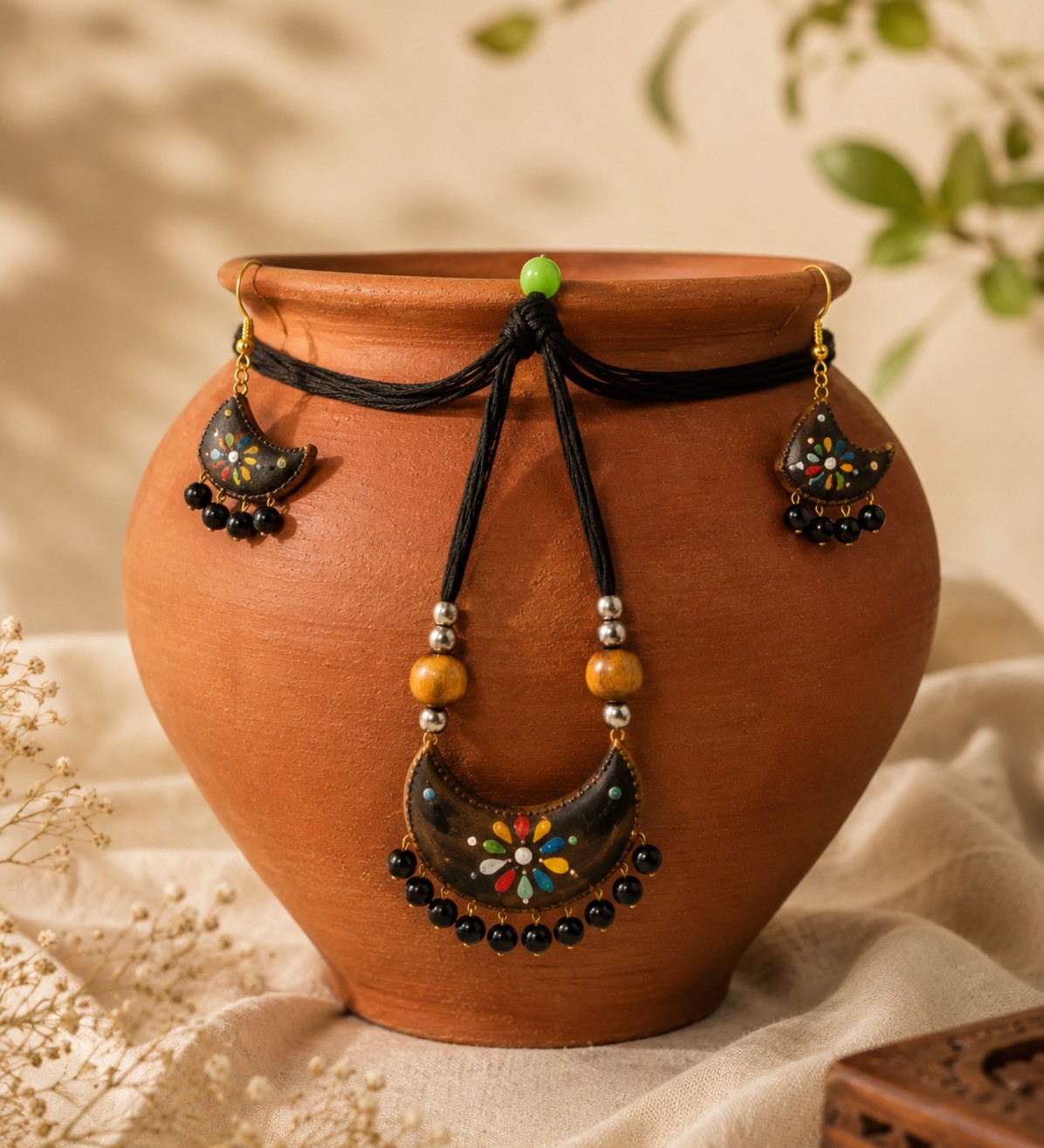 Terrabena Terracotta Necklace Set